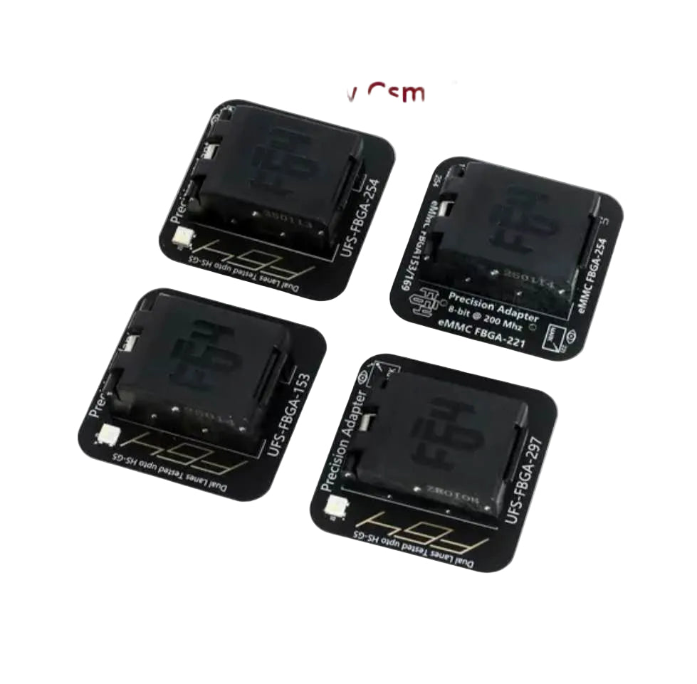 Flash 64 Professional Socket Adapter (UFS BGA 254) (UFS BGA 153) (UFS BGA 297) (eMMC BGA 4 in 1) – Official Distributor