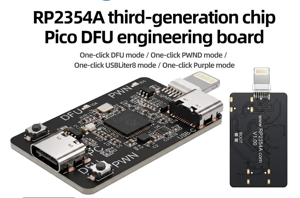 RP2354A Third-Generation Chip Pico Dfu Engineerinh Board