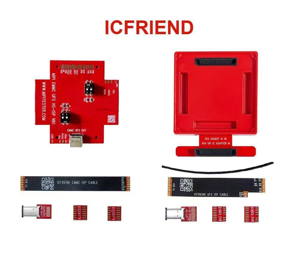 IC FRIEND UFS-EMMC ISP Adapter For Flash 64 - New  JTAG / Socket / Adapter